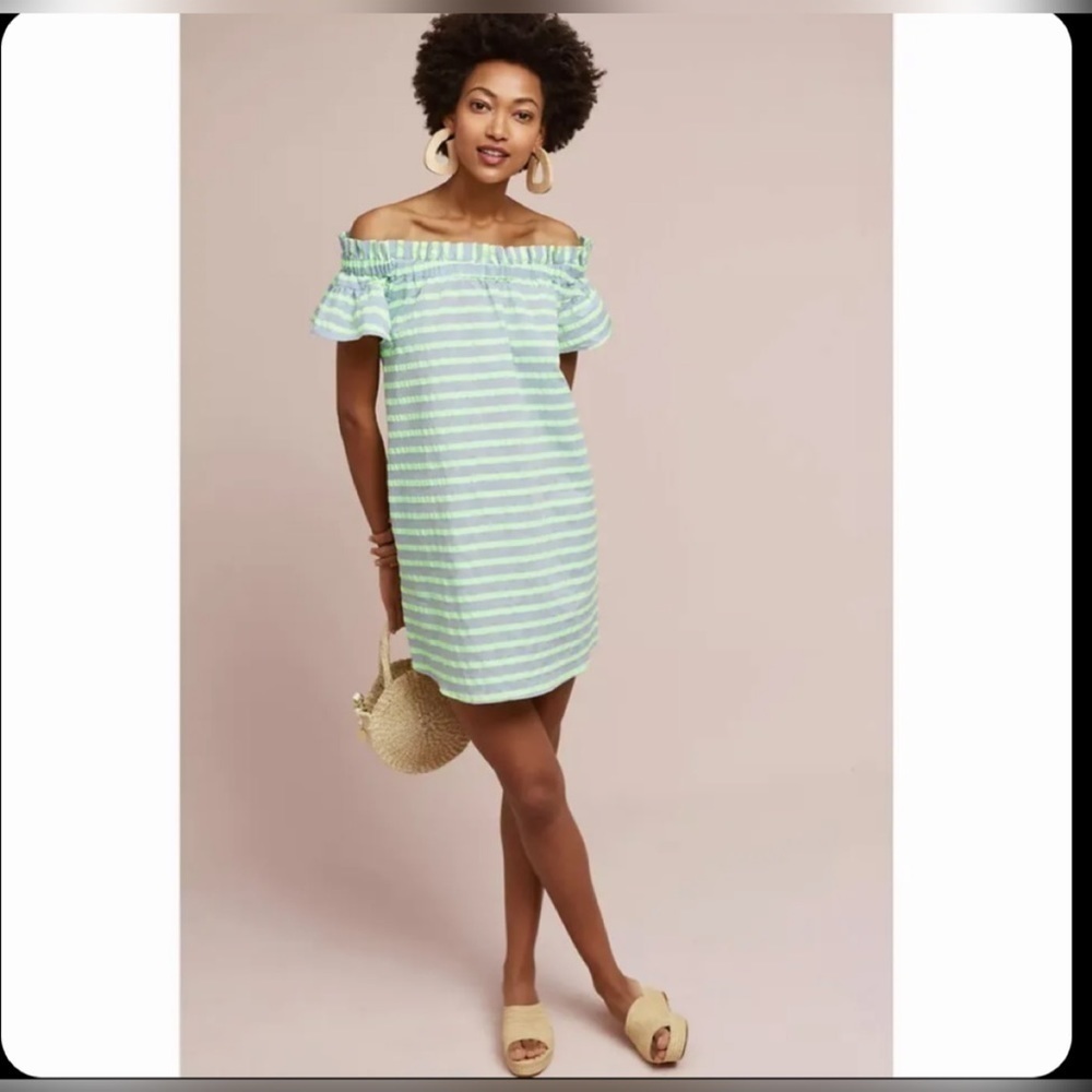 Corey Lynn Calter Dresses Corey Lynn Calter Bayside striped Dress Anthropologie
